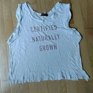 Certified Naturally Grown Statement Tank
